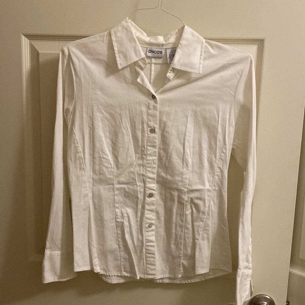 White button up blouse. Size 1